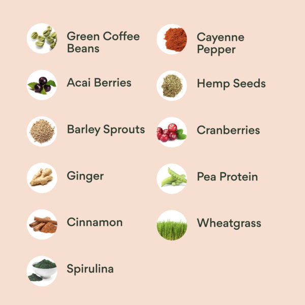 17 detox ingredients